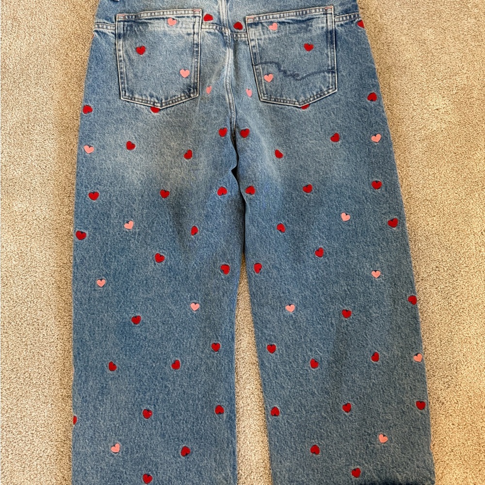 We The Free Deep Trance Embroidered Dropped
Boyfriend Jeans - NWT